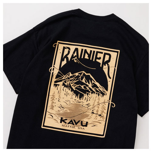 カブー KAVU  メンズ 25 レイニア Tシャツ　19822247