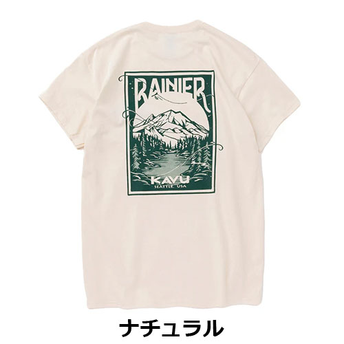 カブー KAVU  メンズ 25 レイニア Tシャツ　19822247