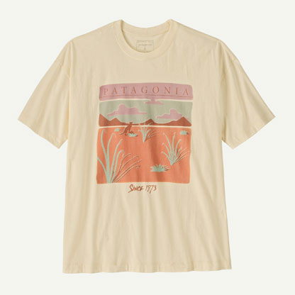 ウィメンズ・デザート・グロー・オーバーサイズ・Tシャツ　パタゴニア Patagonia