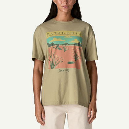ウィメンズ・デザート・グロー・オーバーサイズ・Tシャツ　パタゴニア Patagonia