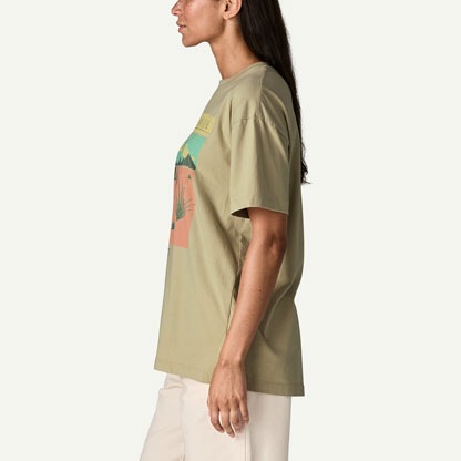 ウィメンズ・デザート・グロー・オーバーサイズ・Tシャツ　パタゴニア Patagonia
