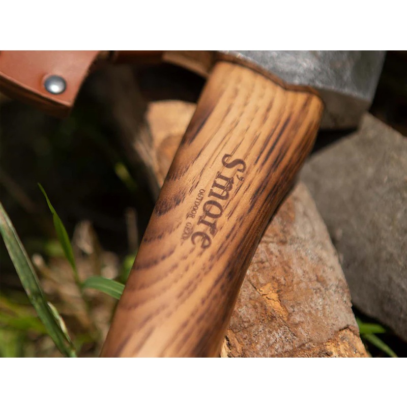 スモア S'more 【 スモアのオノ（中）】牛革カバー付き斧 おの　SMOonoa315