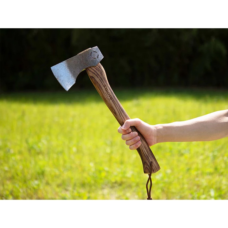 スモア S'more 【 スモアのオノ（中）】牛革カバー付き斧 おの　SMOonoa315