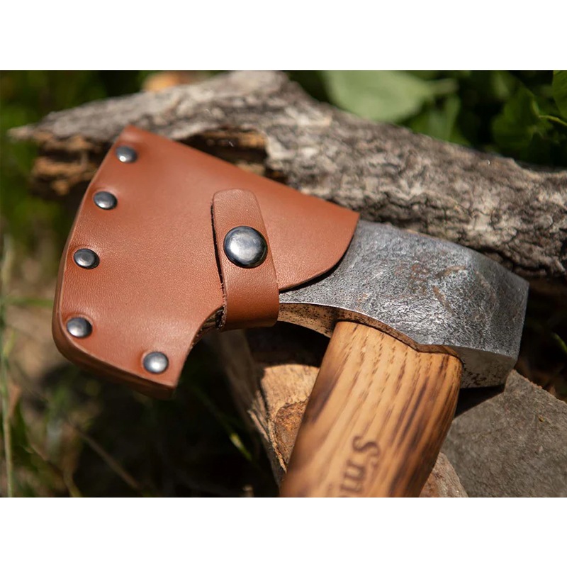 スモア S'more 【 スモアのオノ（中）】牛革カバー付き斧 おの　SMOonoa315