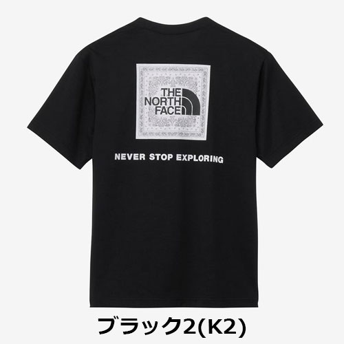 ザ・ノース・フェイス THE NORTH FACE ショートスリーブバンダナスクエアロゴティー（メンズ）NT32446