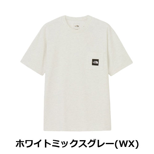ザ・ノース・フェイス THE NORTH FACE　ショートスリーブスクエアロゴポケットティー（ユニセックス） S/S Square Logo Pocket Tee NT82541