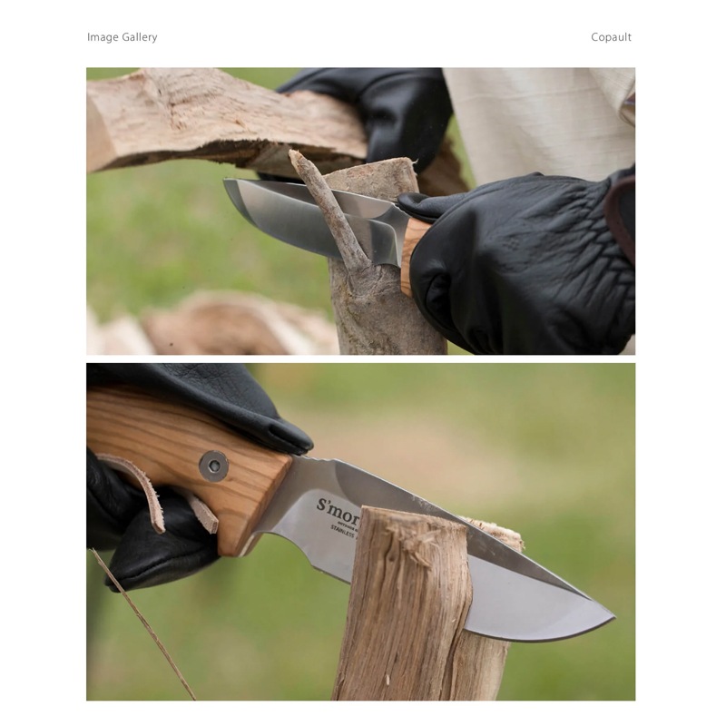 スモア S'more 【 Copault knife 】 コポーナイフ ナイフ　SMOrcopa01