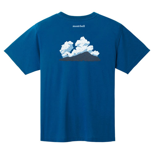 モンベル mont-bell ペアスキンコットン T 夏雲　2104866