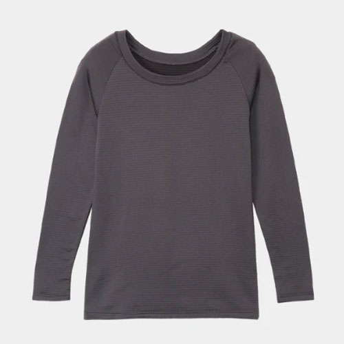 ビーブイディー B.V.D　瞬暖GRID-TEC+クルーネック（レディース）BAKU39EC