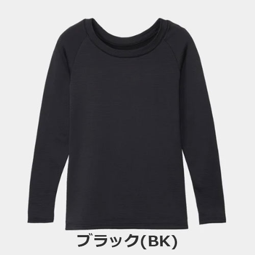 ビーブイディー B.V.D　瞬暖GRID-TEC+クルーネック（レディース）BAKU39EC