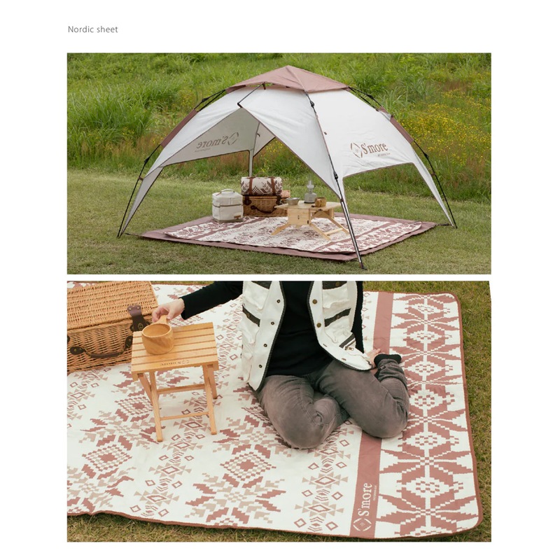 スモア S'more 【 Nordic sheet L 】 ノルディックシートL　SMORNORTICA