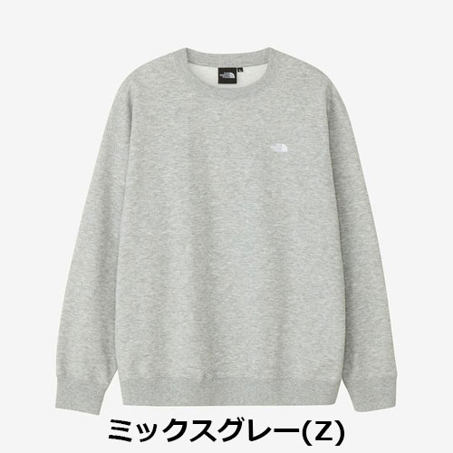 ザ・ノース・フェイス THE NORTH FACE スモールロゴヘザースウェットクルー(ユニセックス)NT62532