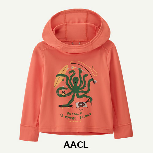 パタゴニア Patagonia ベビー・キャプリーン・シルクウェイト・フーディ 61256