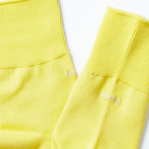 ロトト ROTOTO ORGANIC COTTON & RECYCLE POLYESTER MINI CREW SOCKS　R1419