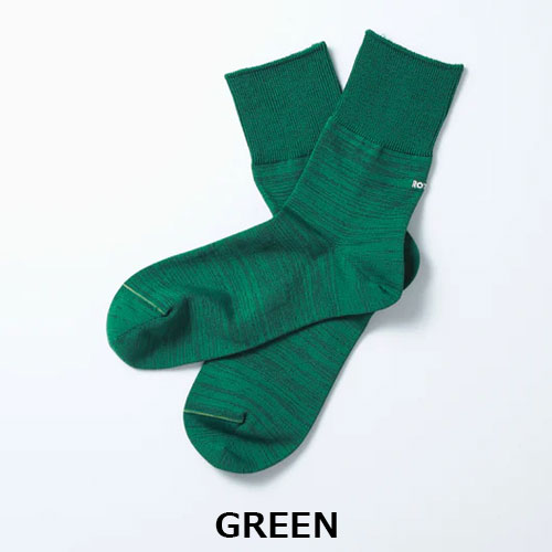 ロトト ROTOTO ORGANIC COTTON & RECYCLE POLYESTER MINI CREW SOCKS　R1419