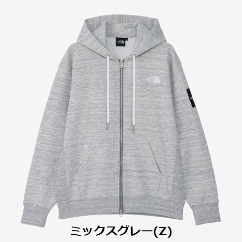 THE NORTH FACE NT12335 ジップパーカー グレー XL ザ・ノース・フェイス THE NORTH FACE スクエアロゴフルジップ