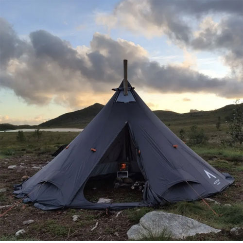 NORTENT LAVVO6 ノルテント ラボ6 グランドシート付き ノルテント NORTENT LAVVO6 ARCTIC FLOOR 580122 | ギア,テント