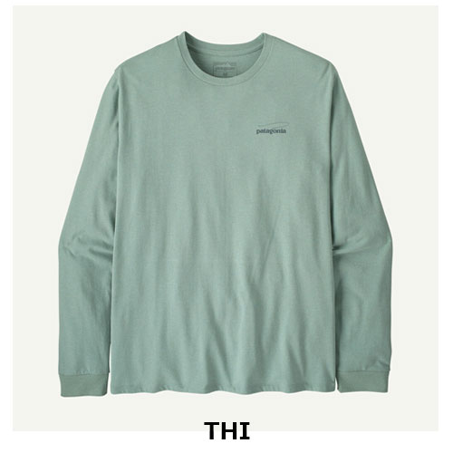 パタゴニア Patagonia メンズ・ロングスリーブ・キャスティング・ロゴ・レスポンシビリティー　37819