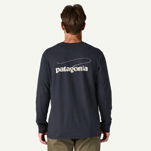 パタゴニア Patagonia メンズ・ロングスリーブ・キャスティング・ロゴ・レスポンシビリティー　37819