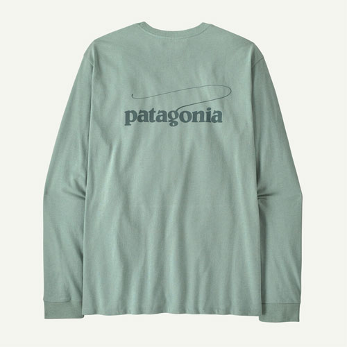 パタゴニア Patagonia メンズ・ロングスリーブ・キャスティング・ロゴ・レスポンシビリティー　37819