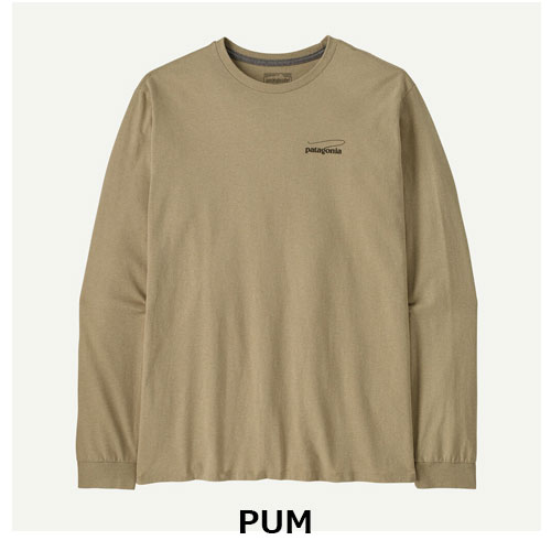 パタゴニア Patagonia メンズ・ロングスリーブ・キャスティング・ロゴ・レスポンシビリティー　37819