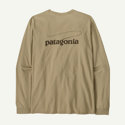 パタゴニア Patagonia メンズ・ロングスリーブ・キャスティング・ロゴ・レスポンシビリティー　37819
