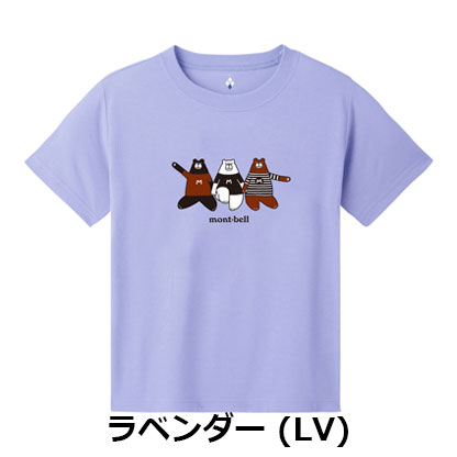 モンベル mont-bell （キッズ）WIC.T Kid's ダンシングベア 100-130