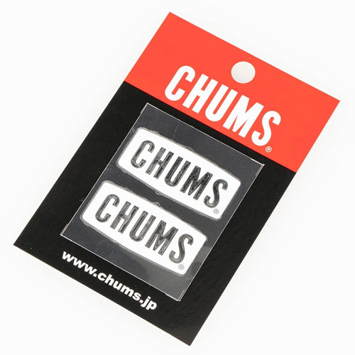 チャムス CHUMS チャムスロゴエンボスステッカー CH62-1125