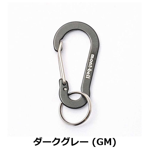 モンベル mont-bell キーカラビナ フラットナスカン 5 1124336