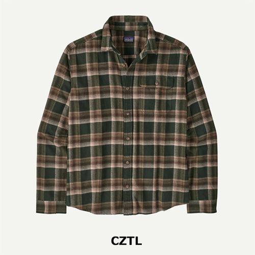 パタゴニア Patagonia メンズ・ロングスリーブ・コットン・イン・コンバージョン・ライトウェイト・フィヨルド・フランネル・シャツ（メンズ）　42410