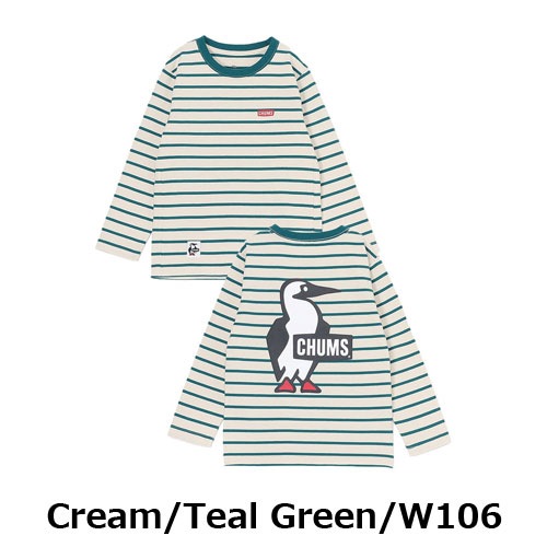 チャムス CHUMS キッズブービーロゴロングスリーブTシャツ(キッズ) CH21-1306