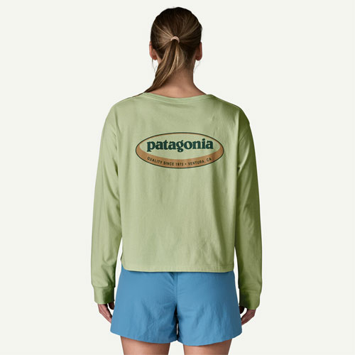 パタゴニア Patagonia ウィメンズ・ロングスリーブ・'95 オーバル・ロゴ・イージーカット・Tシャツ W’s L/S ’95 Oval Logo Easy Cut T-Shirt 37869