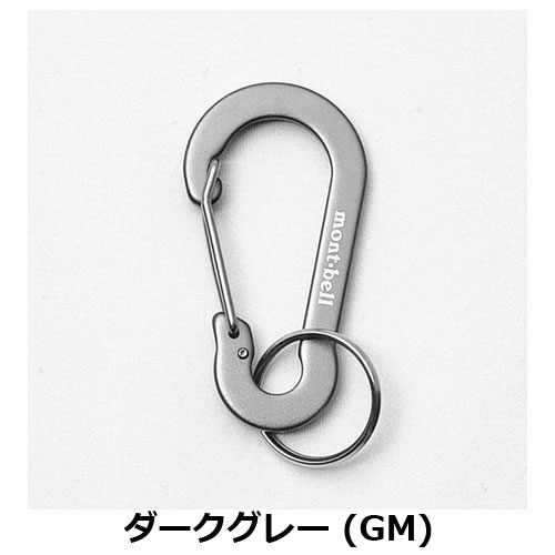 モンベル mont-bell キーカラビナ フラットナスカン 6 1124337
