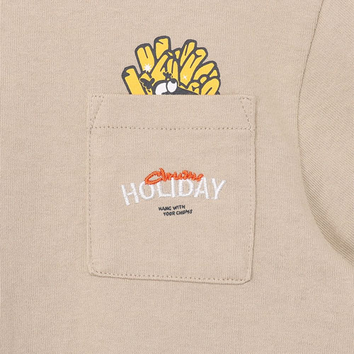チャムス CHUMS キッズアンチバグファストフードポケットTシャツ(キッズ) CH21-1436