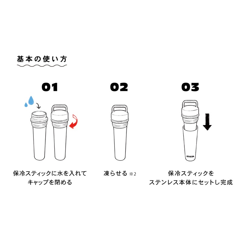 スティコル STICOL 2in1 BOTTLE スティコル2in1ボトル YSP5S（400SGY