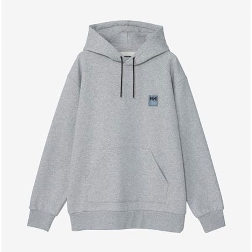 ヘリーハンセン アングラー バックロゴ スウェットパーカー XL グレー 廃盤 ヘリーハンセン HELLYHANSEN HHアングラースウェットパーカ（ユニ