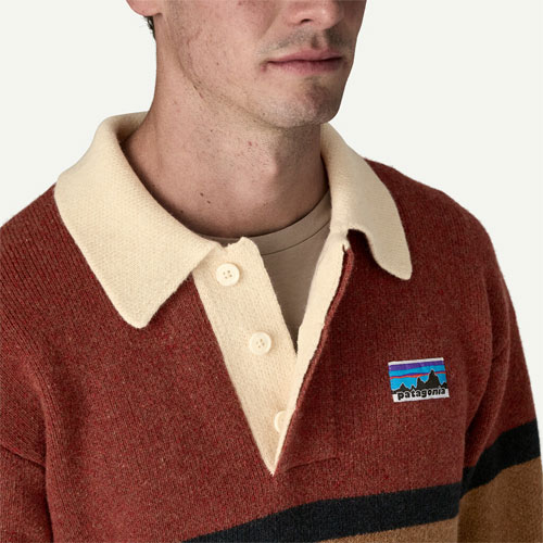 パタゴニア Patagonia リサイクル・ウールブレンド・ラグビー