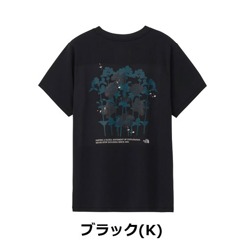 ショートスリーブフラワーグラフィックティー（レディース） ザ