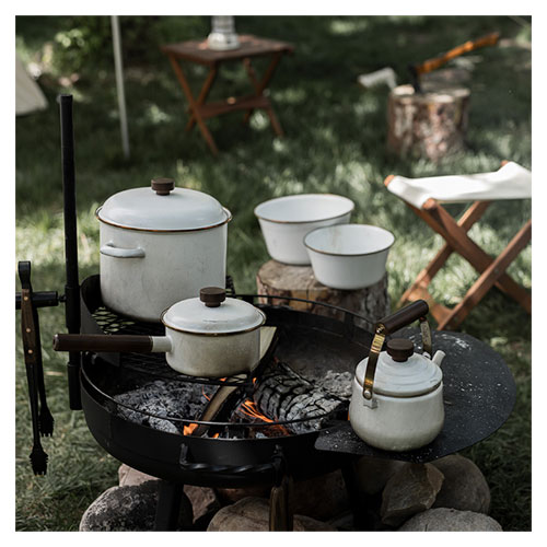 ベアボーンズ BAREBONES エナメルストックポット 20235030