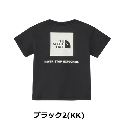ショートスリーブバックスクエアロゴティー（ベビー） ザ・ノース
