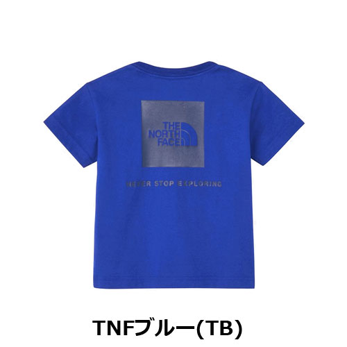 ショートスリーブバックスクエアロゴティー（ベビー）　ザ・ノース・フェイス THE NORTH FACE