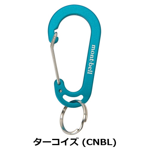 モンベル mont-bell アルミ キーカラビナ #1 1124942 | ウェア,ウェア