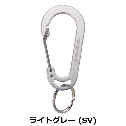 モンベル mont-bell アルミ キーカラビナ #1 1124942 | ウェア,ウェア