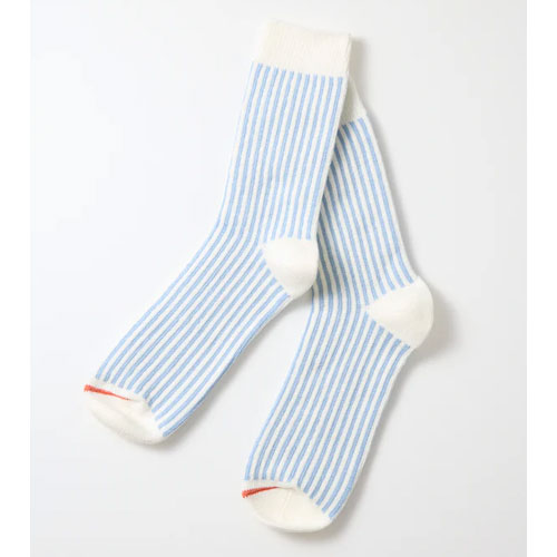 ロトト ROTOTO VERTICAL STRIPE SOCKS　R1586
