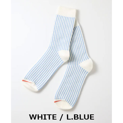 ロトト ROTOTO VERTICAL STRIPE SOCKS　R1586