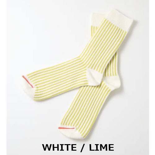ロトト ROTOTO VERTICAL STRIPE SOCKS　R1586