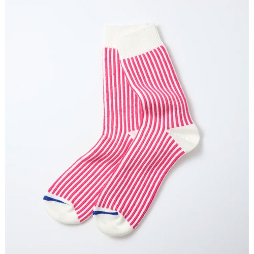 ロトト ROTOTO バーチカル ストライプソックス　R1586