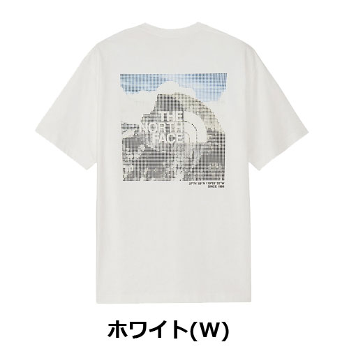 ショートスリーブハーフドームデジタルスクエアロゴティー（ユニセックス）　ザ・ノース・フェイス THE NORTH FACE　