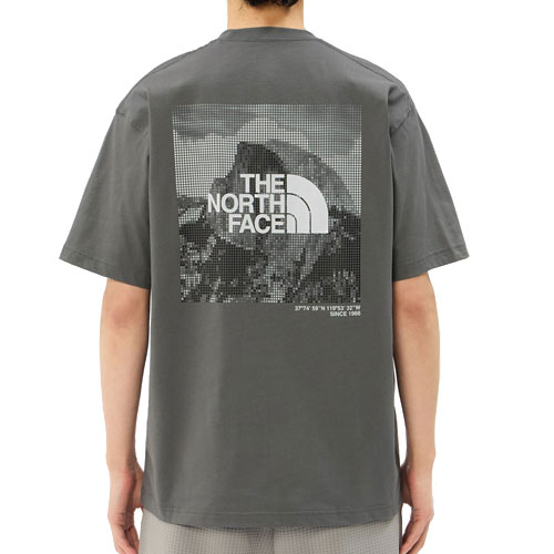 ショートスリーブハーフドームデジタルスクエアロゴティー（ユニセックス）　ザ・ノース・フェイス THE NORTH FACE　