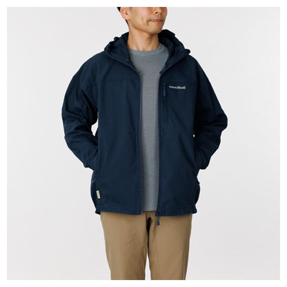 モンベル mont-bell コアスパン ウォッシュアウト パーカ Men's 2103119